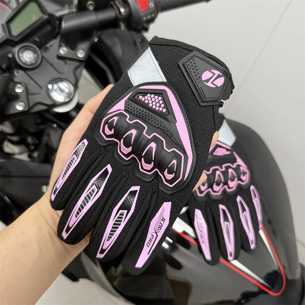 Breathable Anti-fall Touch Screen Motorbike Riding Gloves by RiderOut™