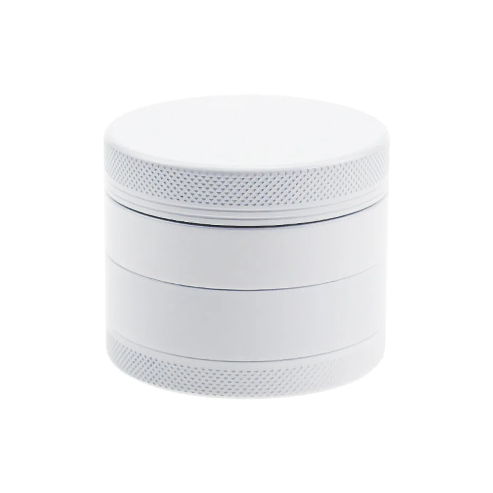 White Nonstick Ceramic Coating Metal Grinder-4 Layers by RiderOut™