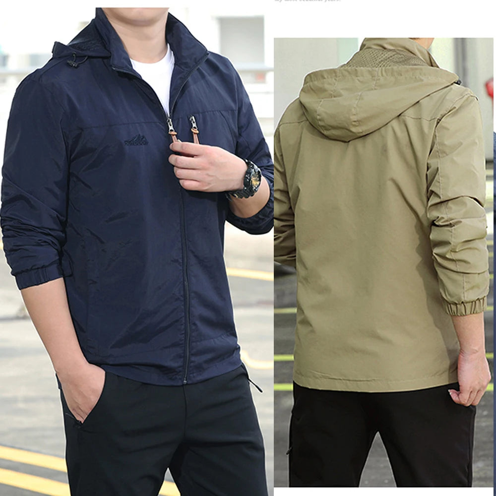 Windbreaker Tactical Waterproof Hooded Jacket by RiderOut