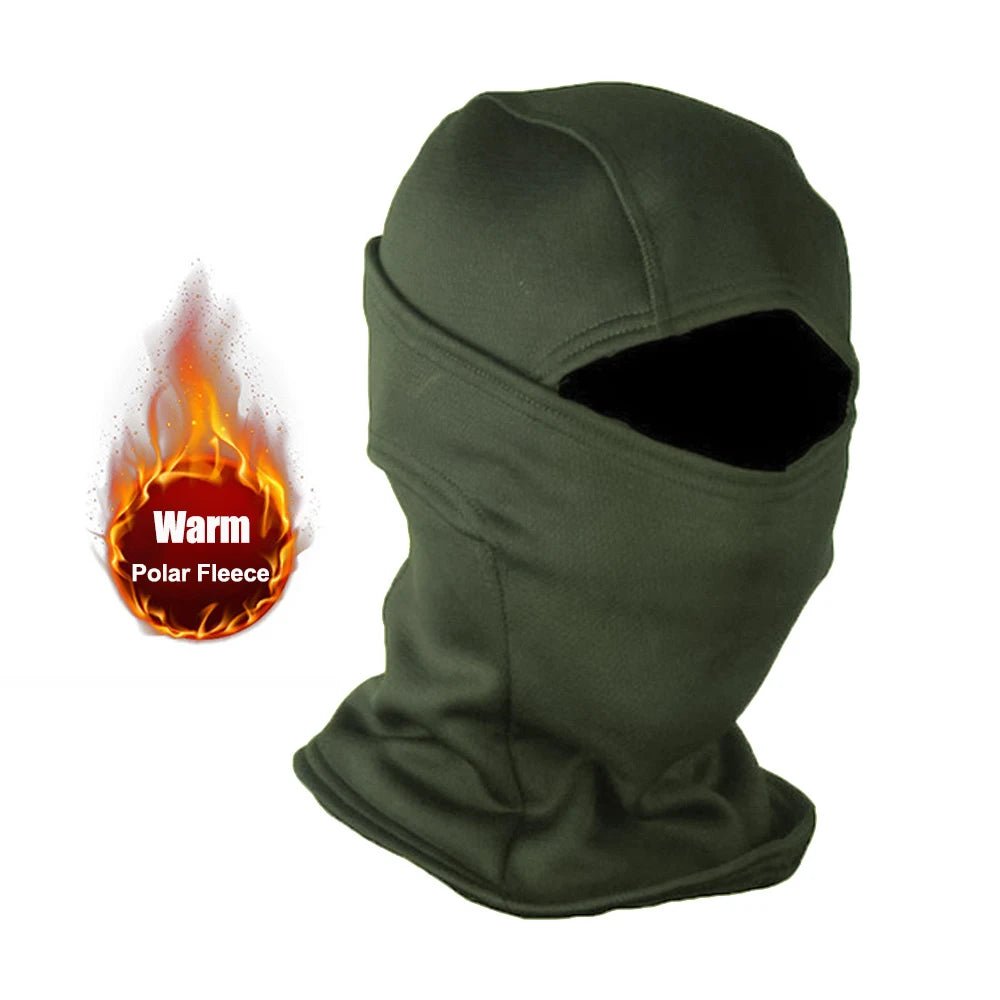 Winter Fleece Warm Camouflage Motorcycle Bandana by RiderOut™