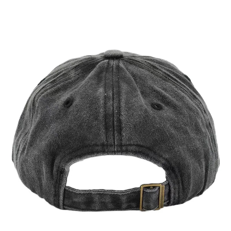 Washed Cotton DAD MOM Embroidered Baseball Cap by RiderOut™