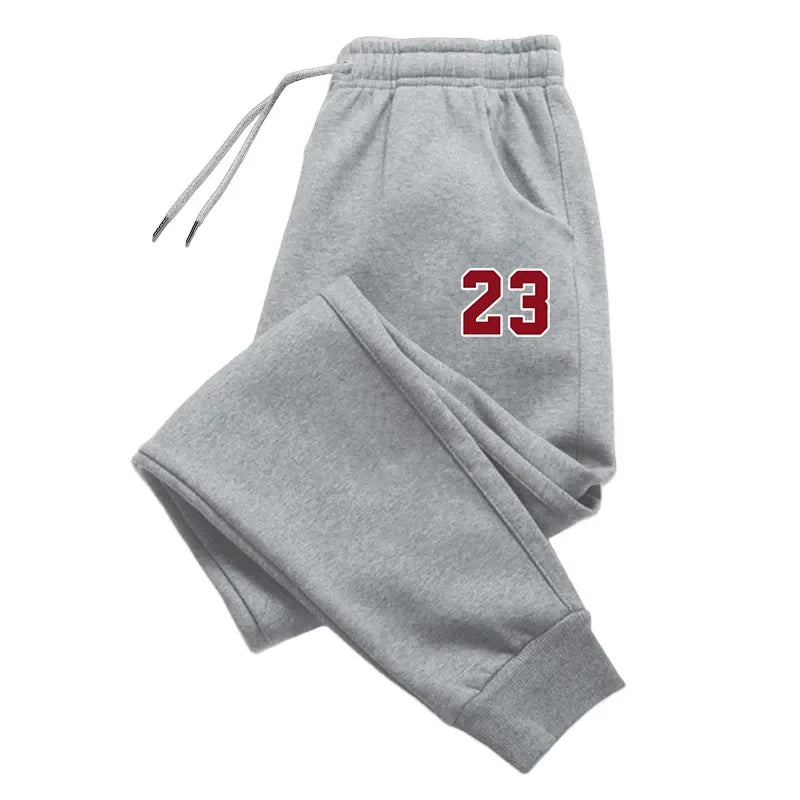 23 Letter Casual Sports Jogging Pants by RiderOut