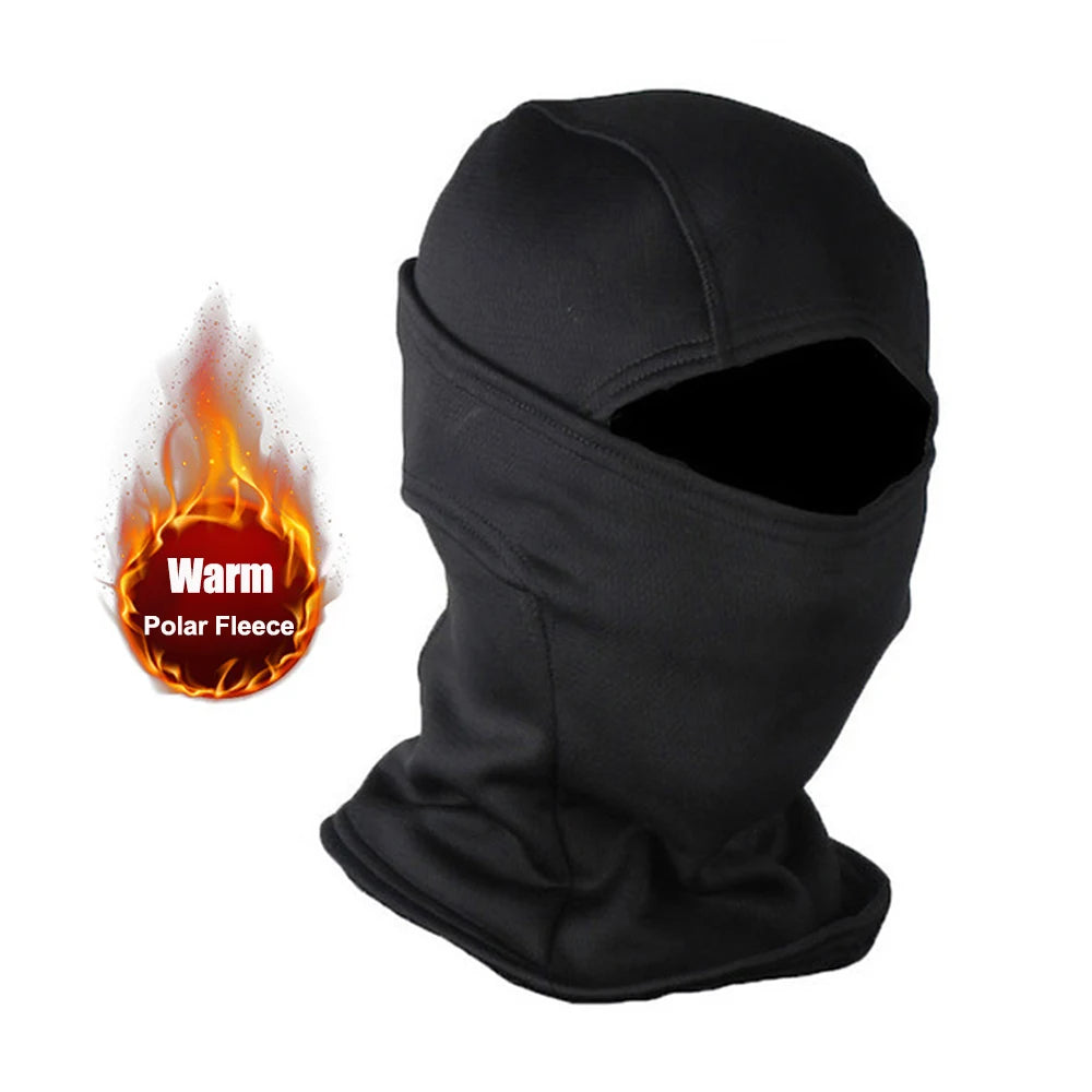 Winter Fleece Warm Camouflage Motorcycle Bandana by RiderOut™