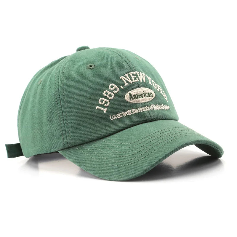 1989 New York Letters Embroidery Baseball Hats by RiderOut™
