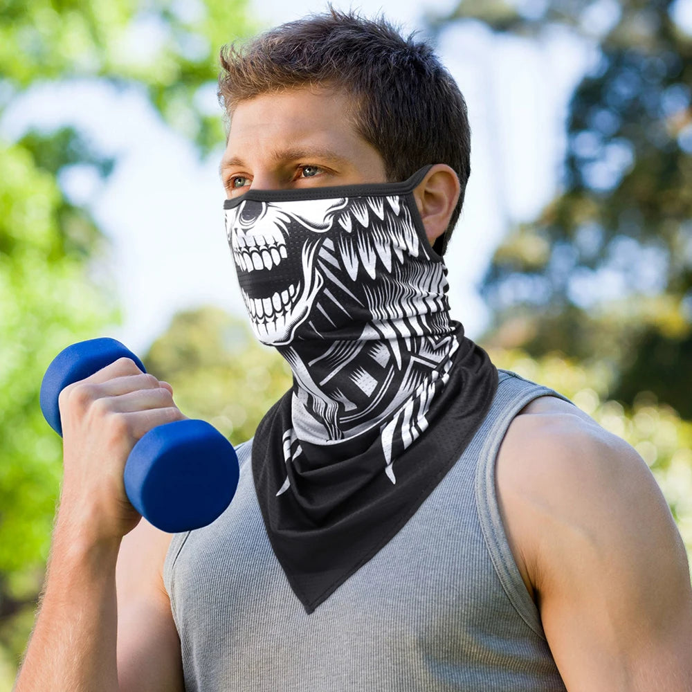 3D Skull Summer Bandana by RiderOut™