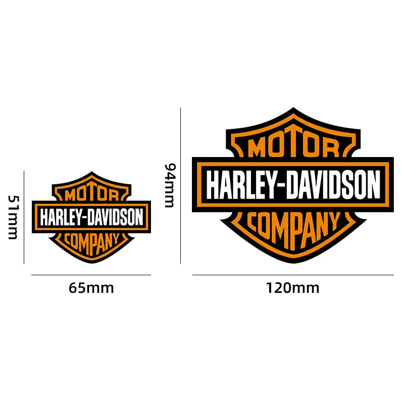 2pcs HD Motorcycle Logo Stickers by RiderOut™