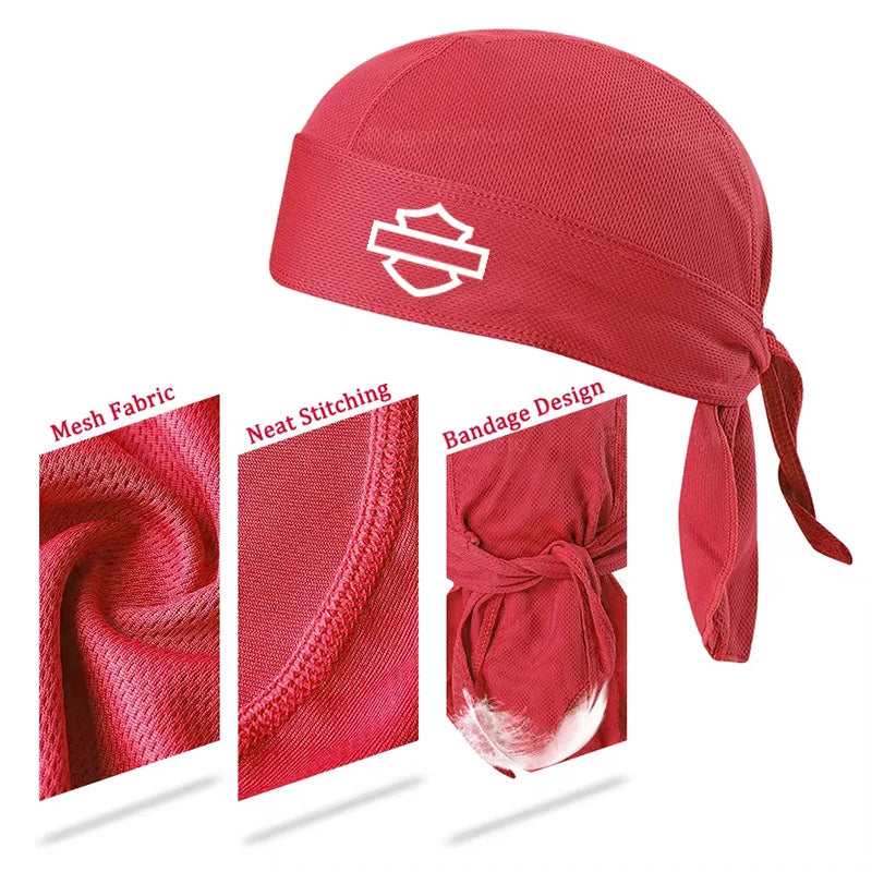 Breathable Quick Dry Pirate Hat For HD Riders by RiderOut™