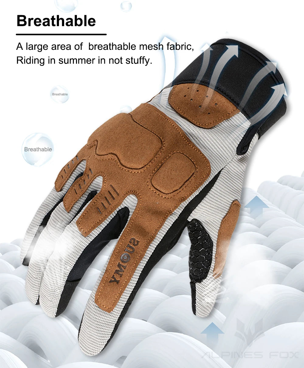 Breathable Anti-fall Gloves Motorcycle Gloves by RiderOut™