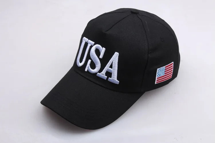 3D Embroidered USA Baseball Cap by RiderOut™