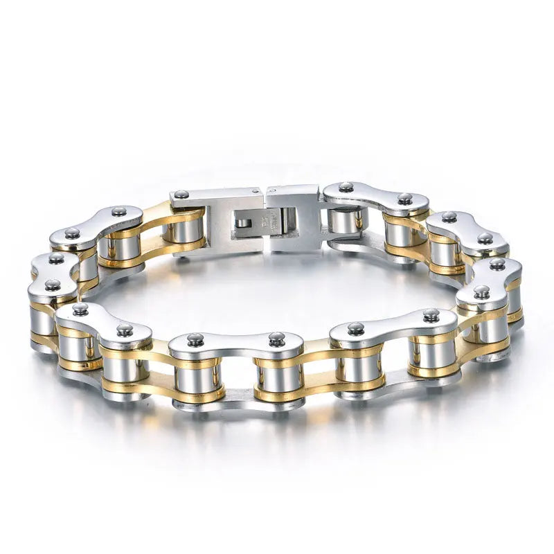 Heavy Motorcycle Chain Link Bracelet by RiderOut™