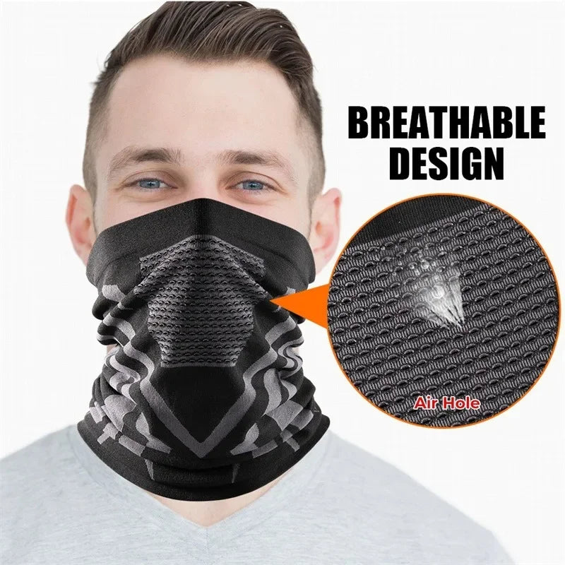 Winter Breathable Comfortable Thermal Knitted Bandana by RiderOut™