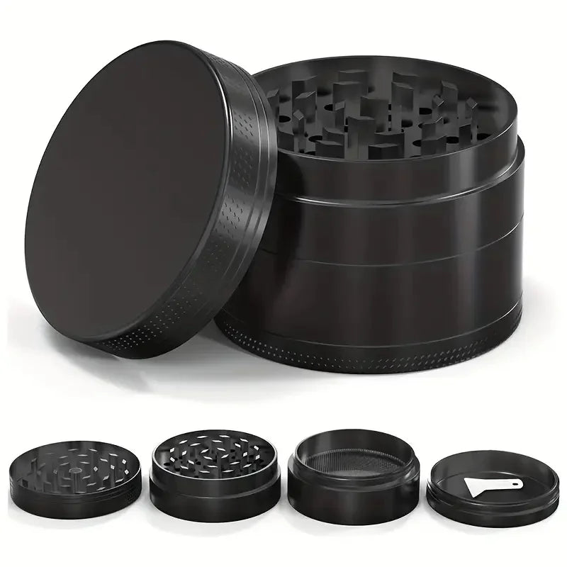 Metal Herb Grinder 4-Layers Spice Nut Crusher by RiderOut™