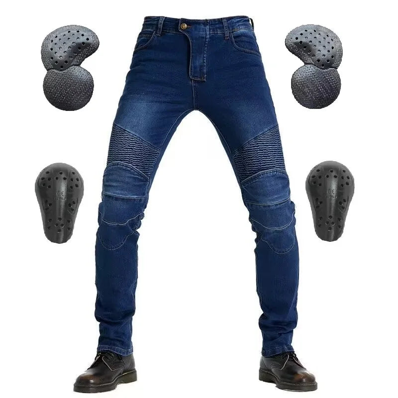 Motorcycle Protective Jeans Pants by RiderOut™