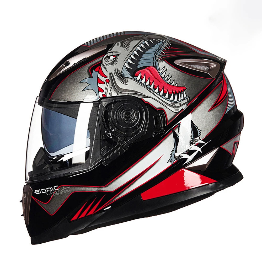 DOT Approved Full Face Motorcycle Helmets by RiderOut™