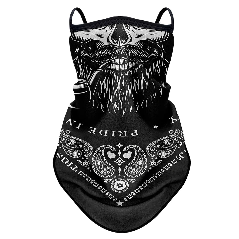 Retro Motorcycle Anti-UV Outdoor Bandana by RiderOut™