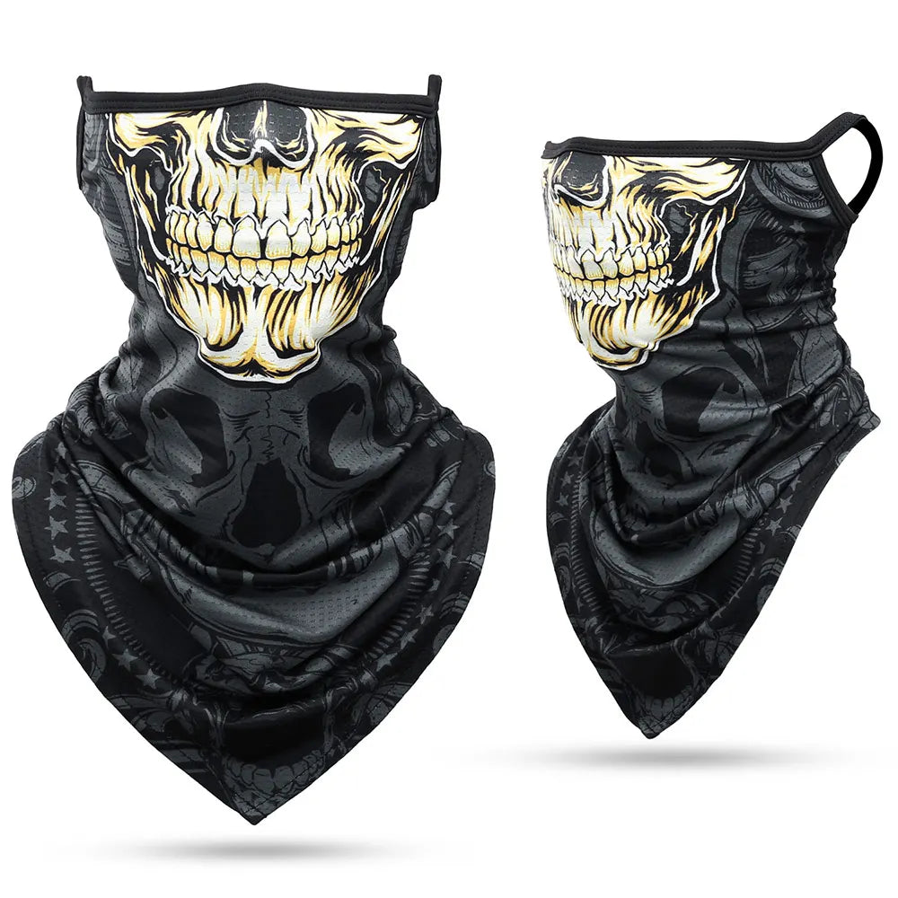 3D Skull Summer Bandana by RiderOut™