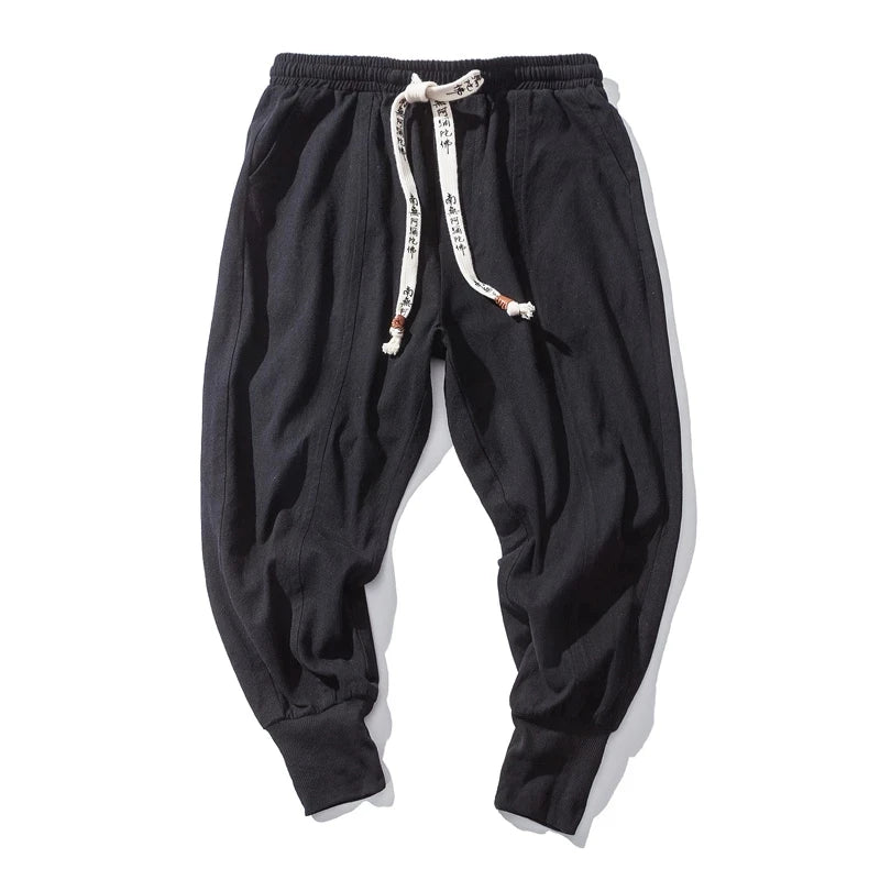Cotton Linen Harem Baggy Trousers by RiderOut