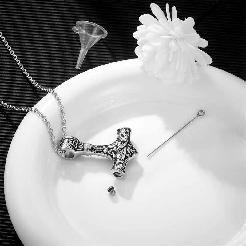 Cross Urn Pendant Cremation Cross Necklace by RiderOut™