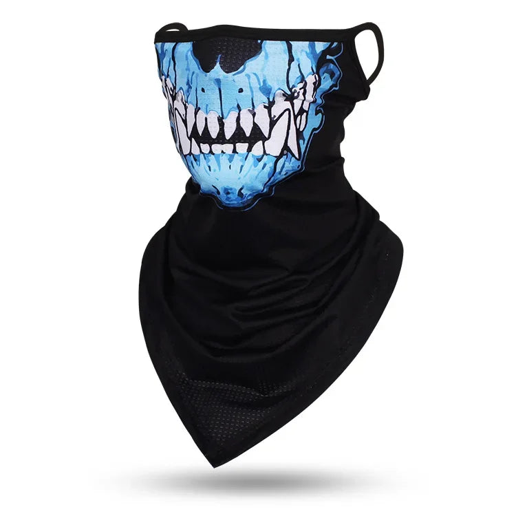 Skull Breathable Hanging-ear Bandana by RiderOut™