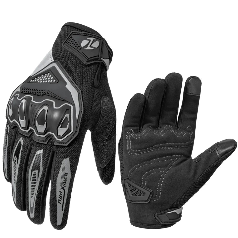 Breathable Anti-fall Touch Screen Motorbike Riding Gloves by RiderOut™