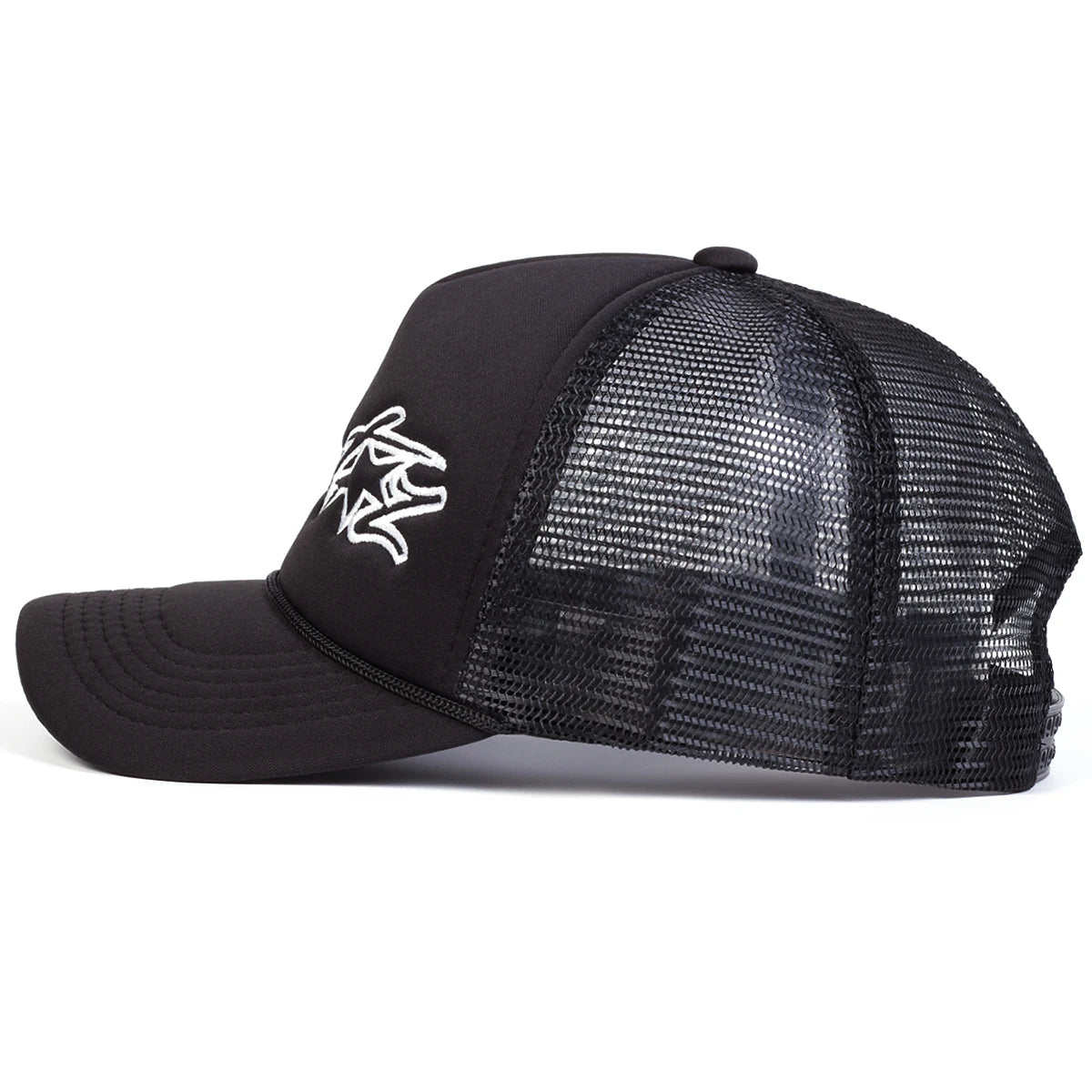 CRTZ Pentagram Embroidery Baseball Net Caps by RiderOut™
