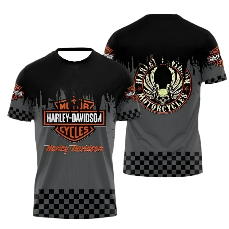 3D Print HD Motorcycle T-shirt by RiderOut™