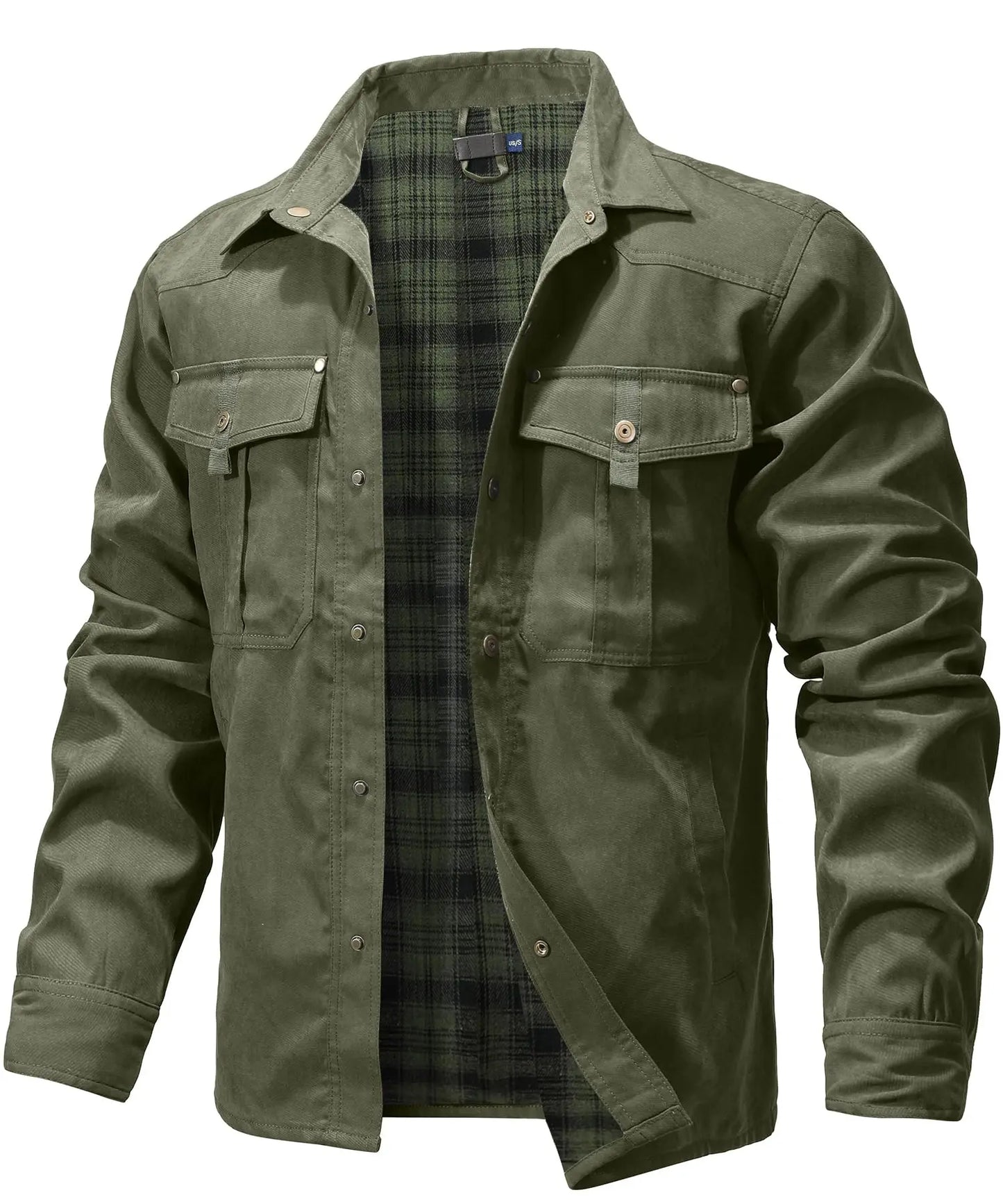 Flannel Lined Shacket Jacket by RiderOut