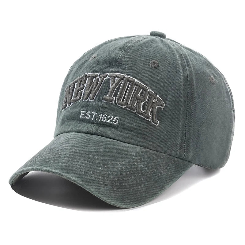 New York Washed Cotton Cap by RiderOut™