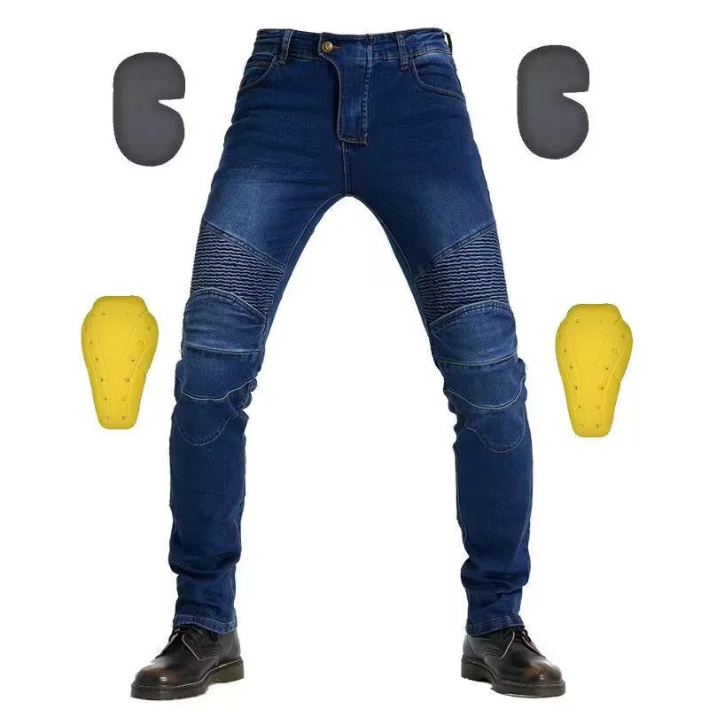 Motorcycle Protective Jeans Pants by RiderOut™