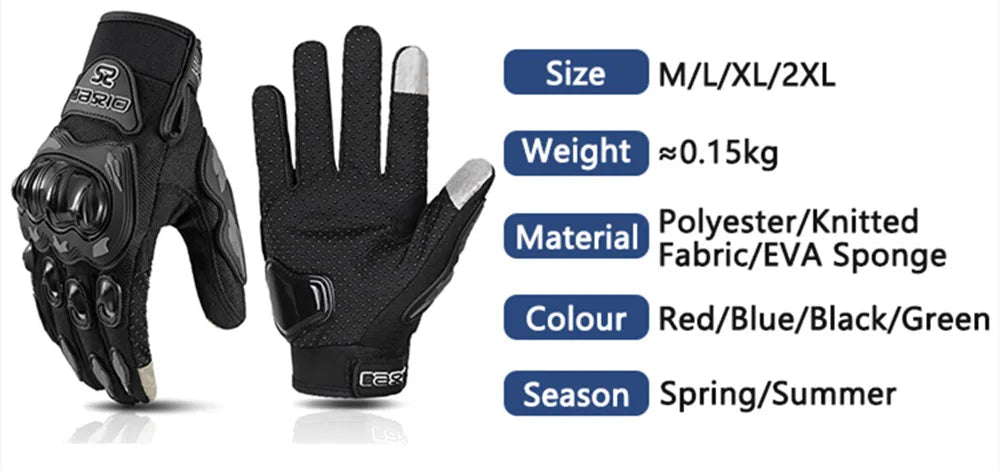 Non-slip Wear-resistant Motocross Racing Gloves by RiderOut™