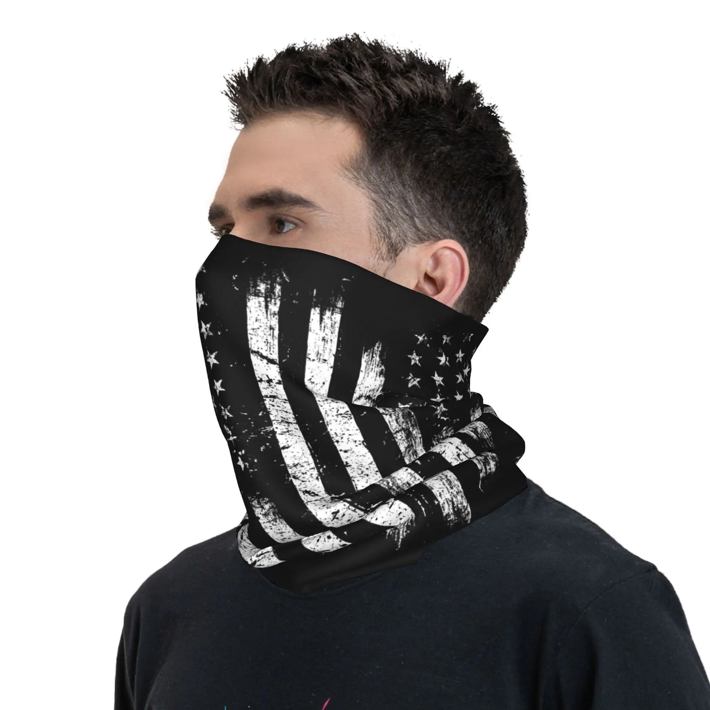 Black America Flag Bandana by RiderOut™