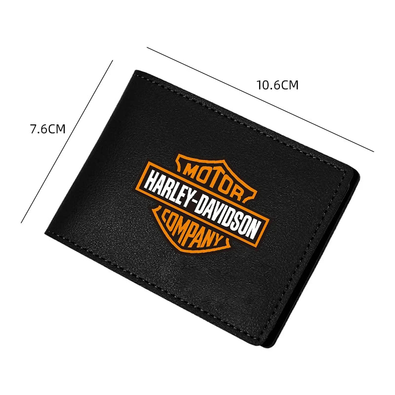 Black HD Motorcycle Logo Wallet by RiderOut™