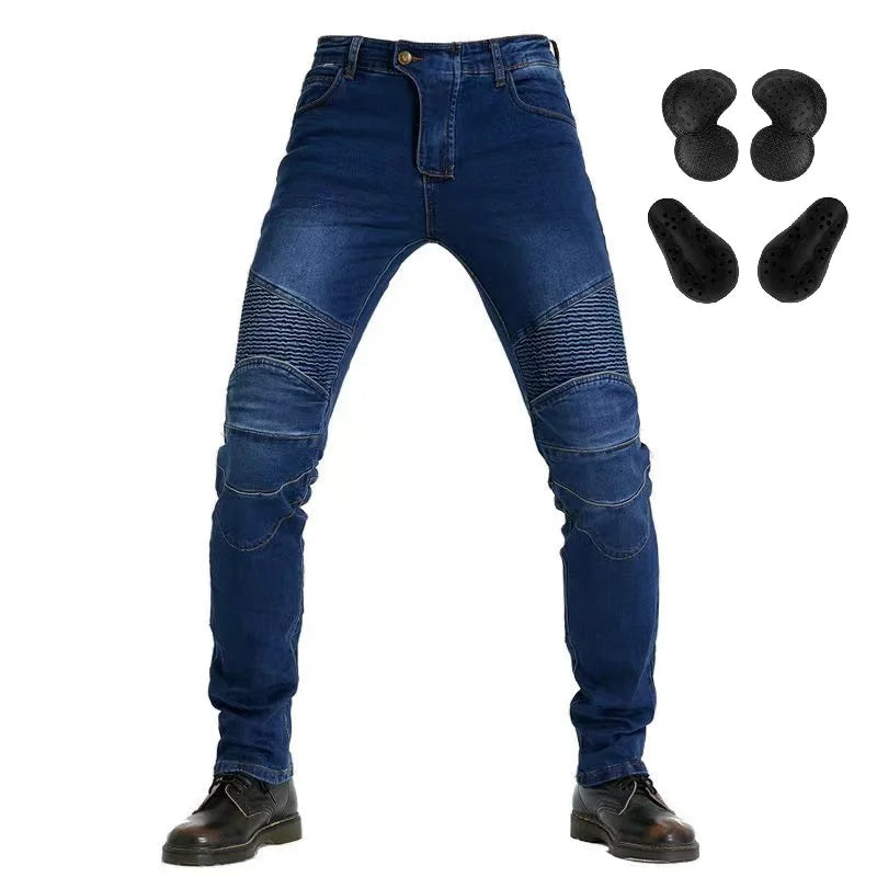 Motorcycle Protective Jeans Pants by RiderOut™