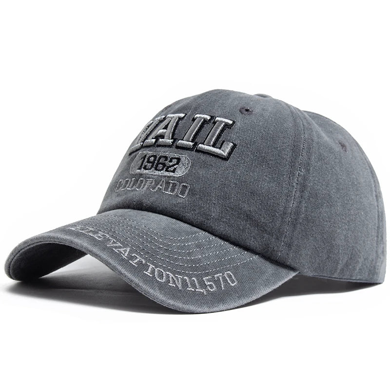 VAIL Letter Embroidered Hat by RiderOut™