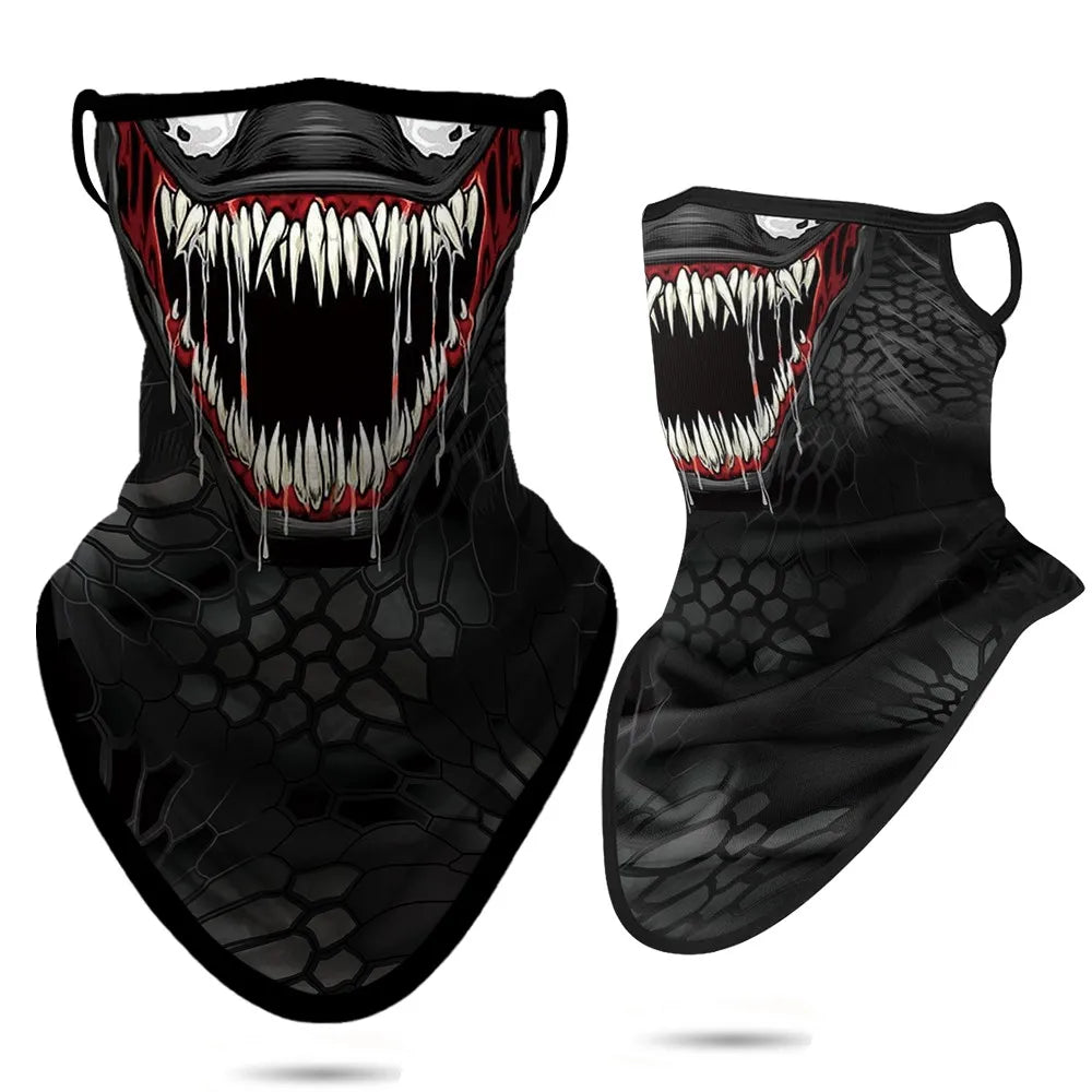 Breathable Skull Neck Gaiter Bandana by RiderOut™
