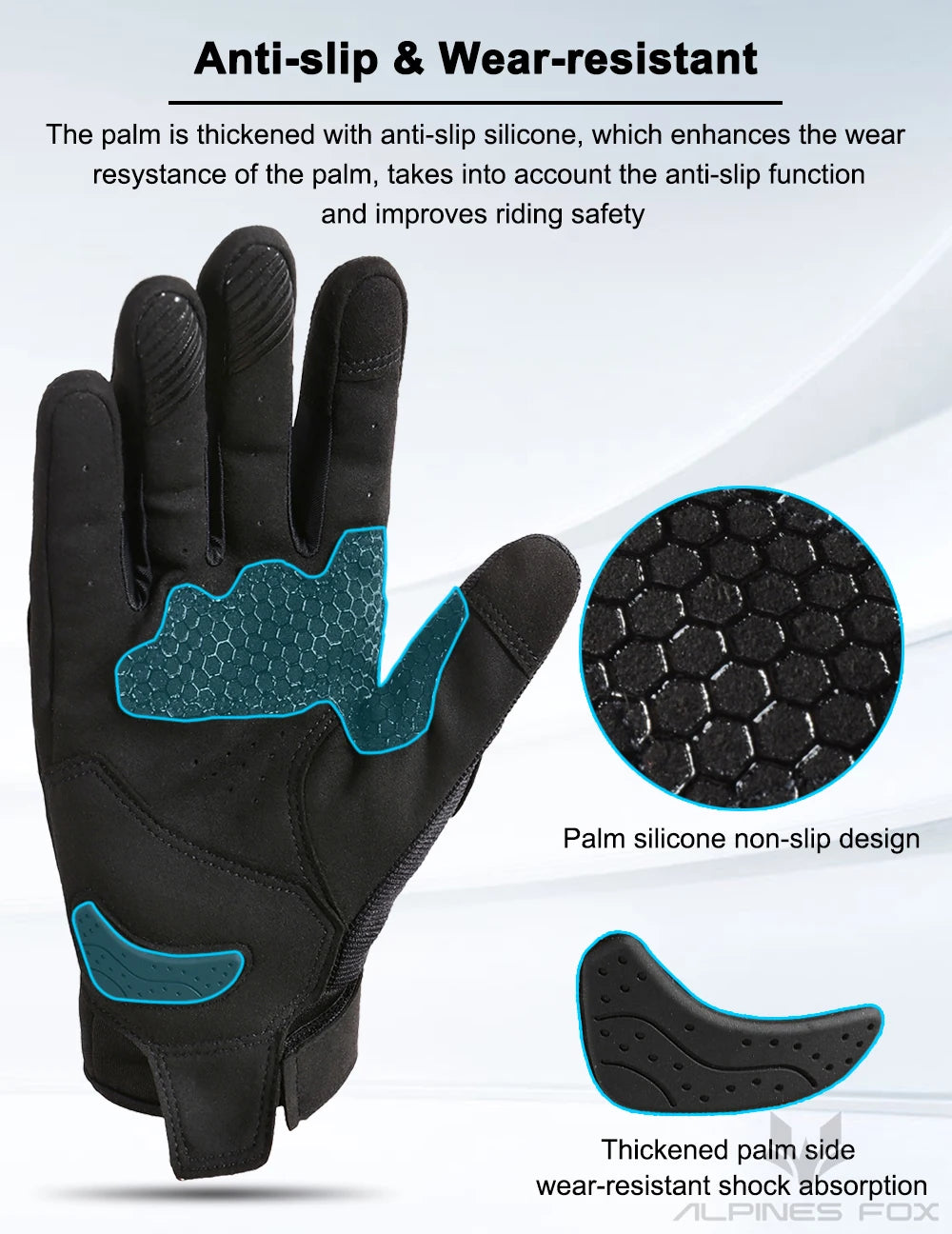 Breathable Anti-fall Gloves Motorcycle Gloves by RiderOut™