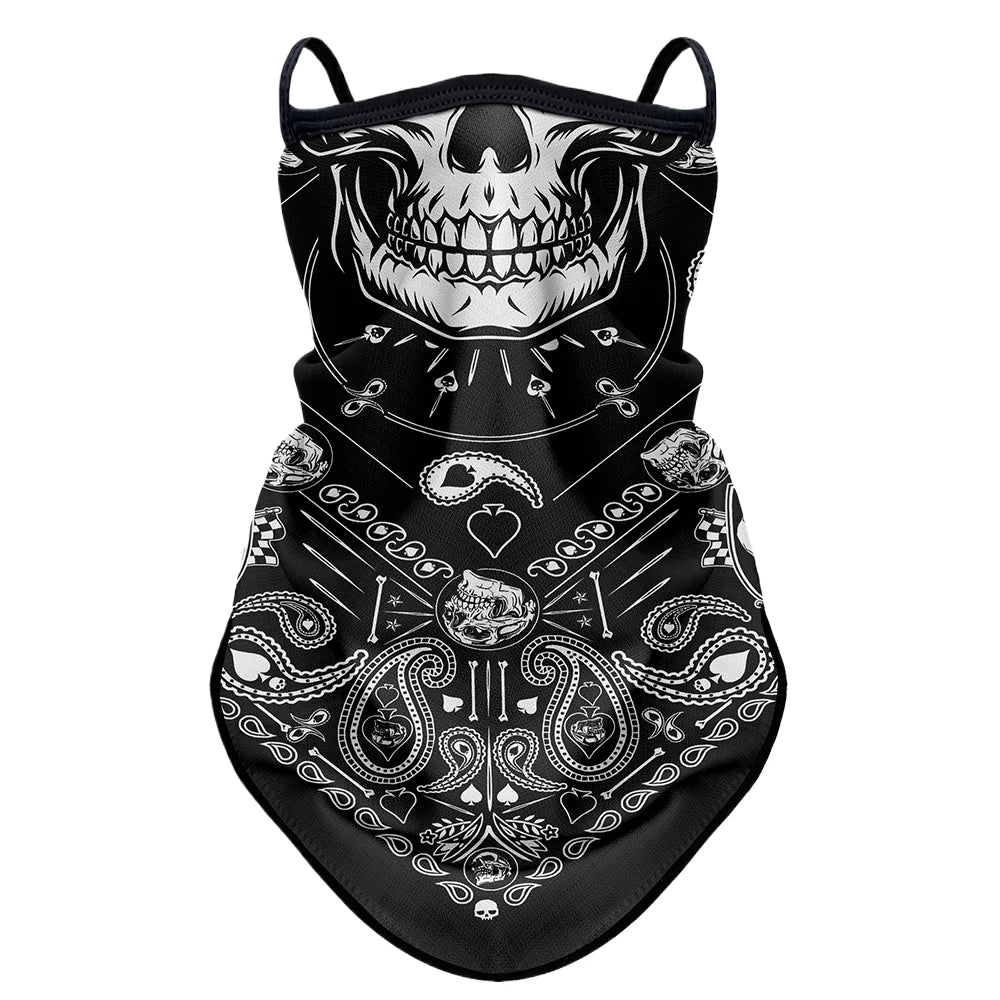 Retro Motorcycle Anti-UV Outdoor Bandana by RiderOut™