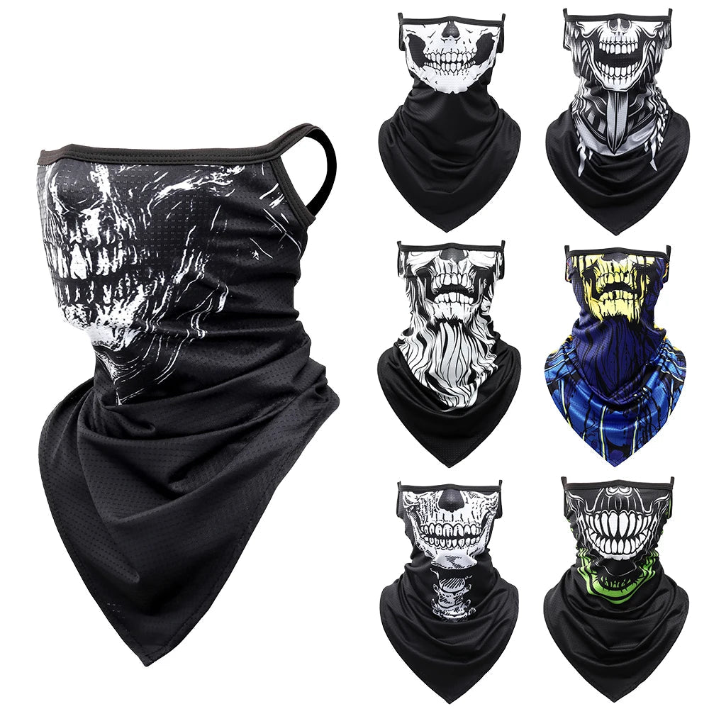 3D Skull Summer Bandana by RiderOut™