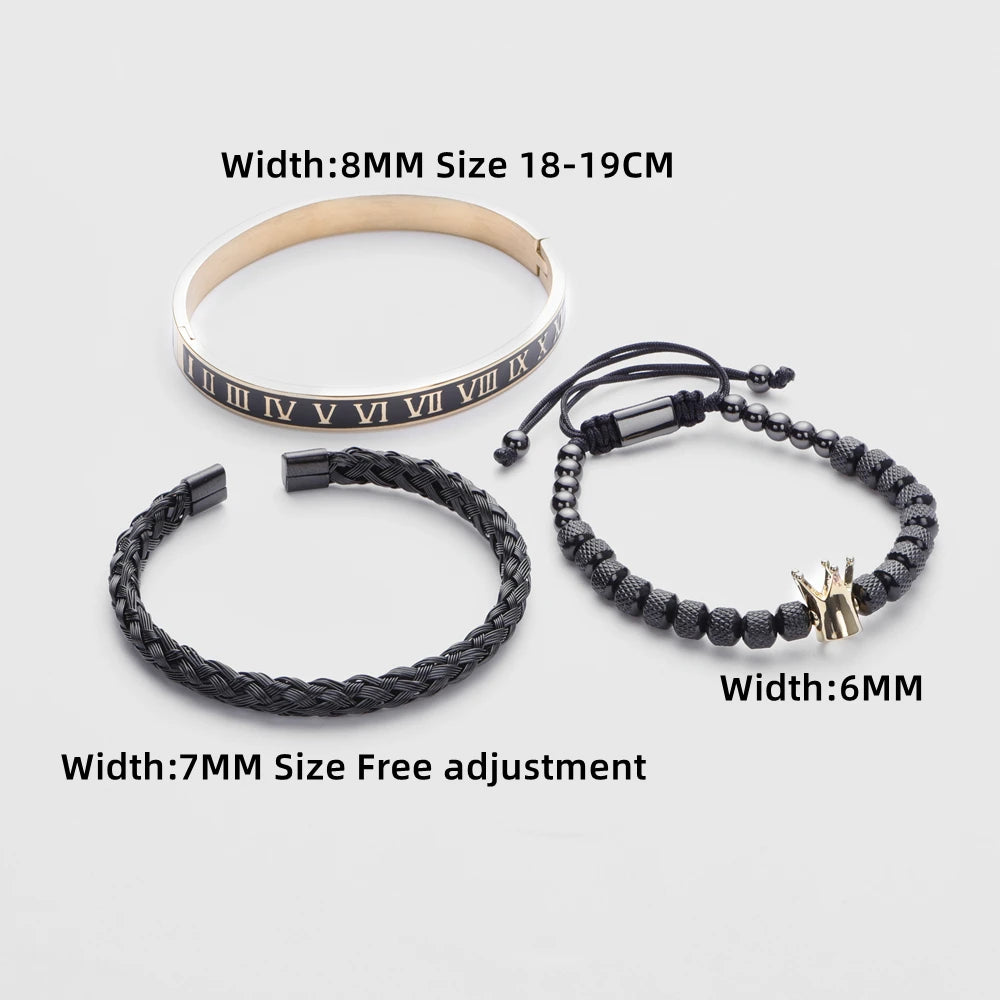 Luxury Enamel Roman Bracelet by RiderOut