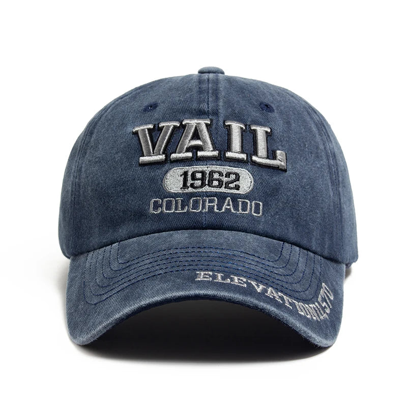 VAIL Letter Embroidered Hat by RiderOut™