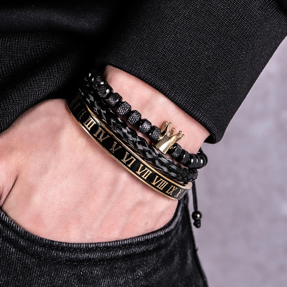 Luxury Enamel Roman Bracelet by RiderOut