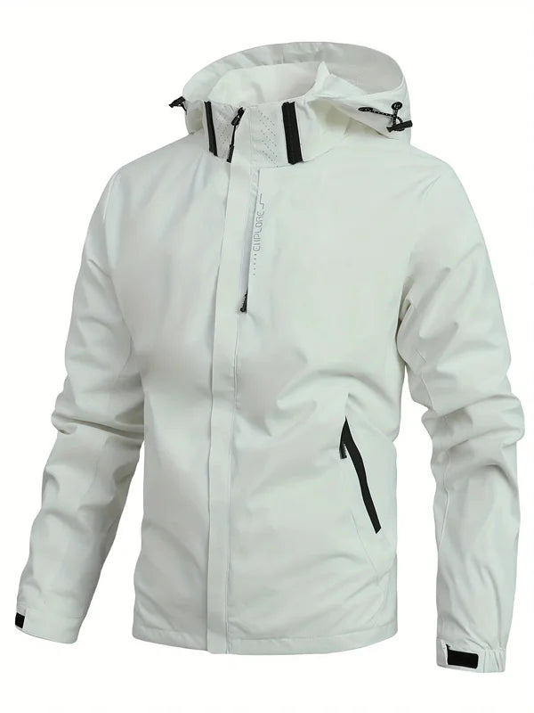 Waterproof Lightweight Outdoor Hooded Jacket by RiderOut