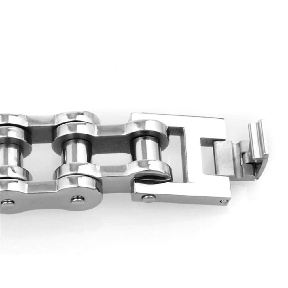 Thick Motorcycle Biker Chain Link Bracelet by RiderOut™