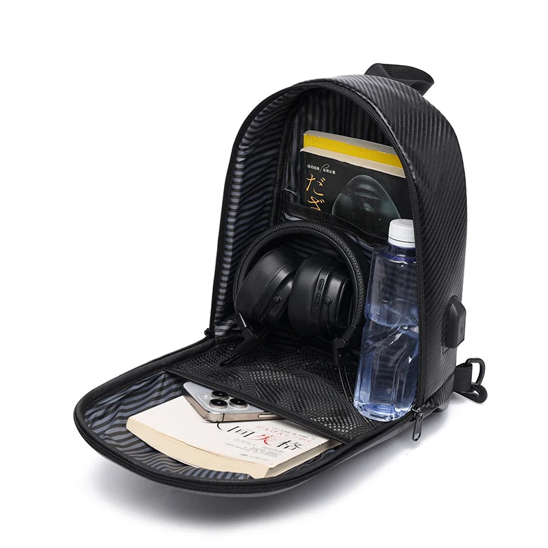 Black Motorcycle Waterproof Backpack by RiderOut™