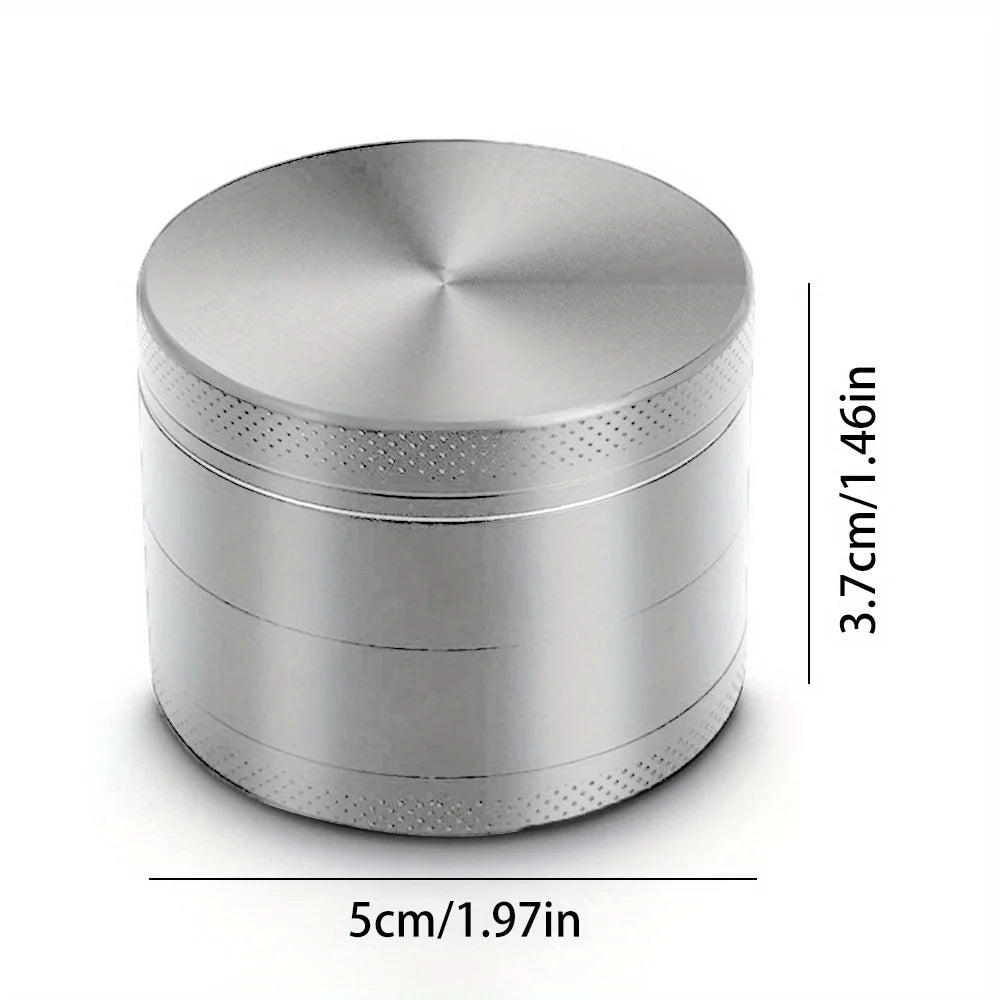 Metal Herb Grinder 4-Layers Spice Nut Crusher by RiderOut™