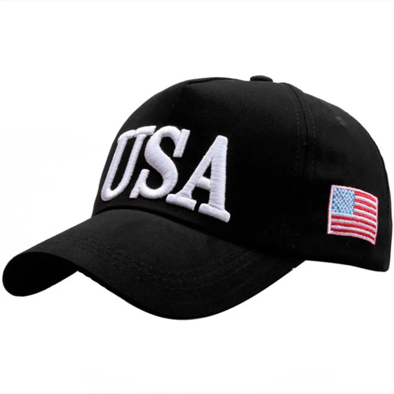 3D Embroidered USA Baseball Cap by RiderOut™