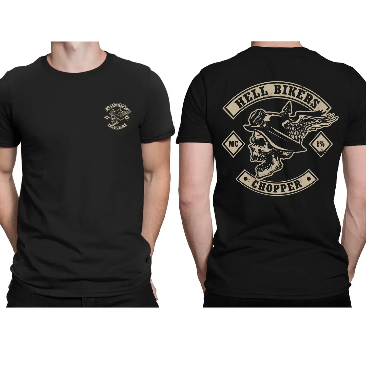 Black Essential Motorcycle Speed Junkies T-shirts by RiderOut™