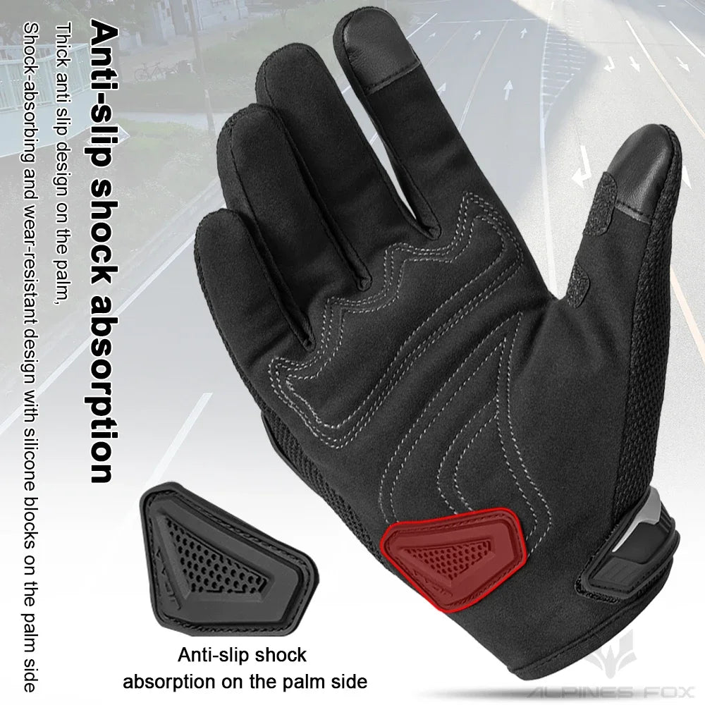 Breathable Anti-fall Touch Screen Motorbike Riding Gloves by RiderOut™