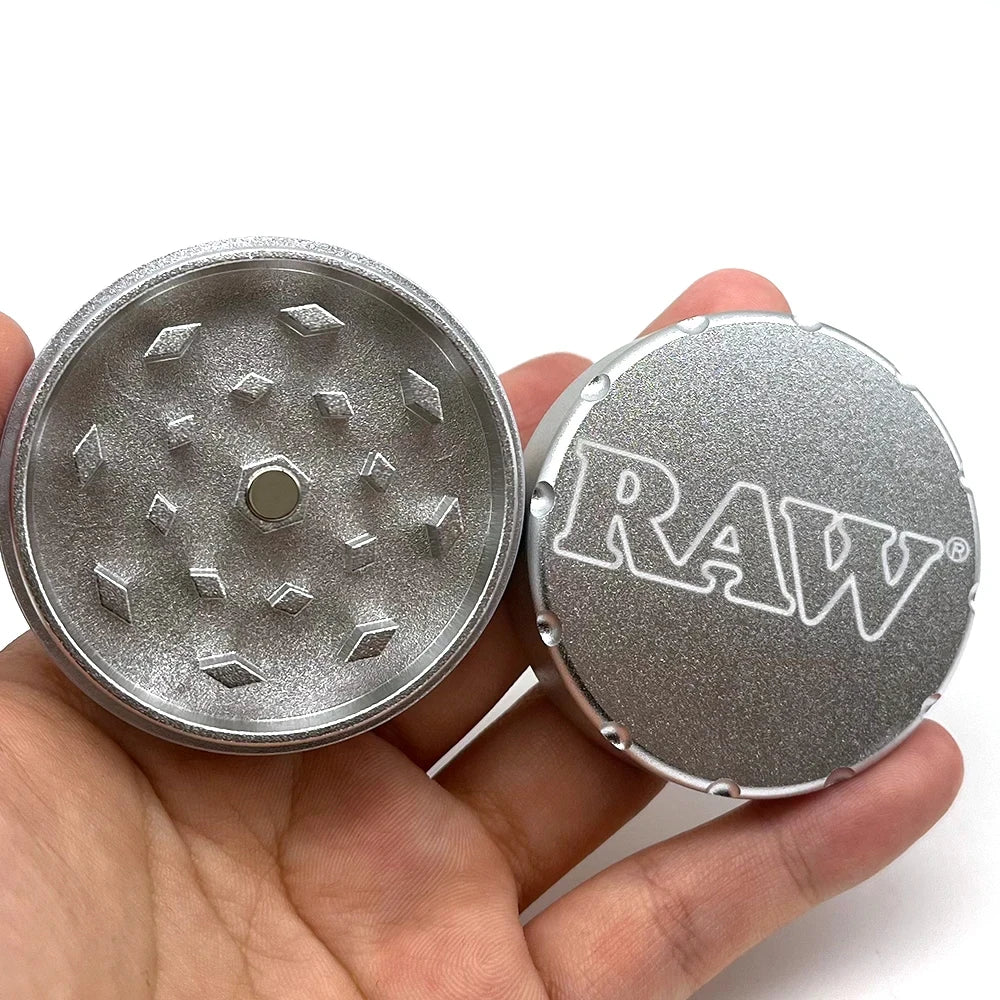52MM Aluminum Sliver Herb Grinder RAW