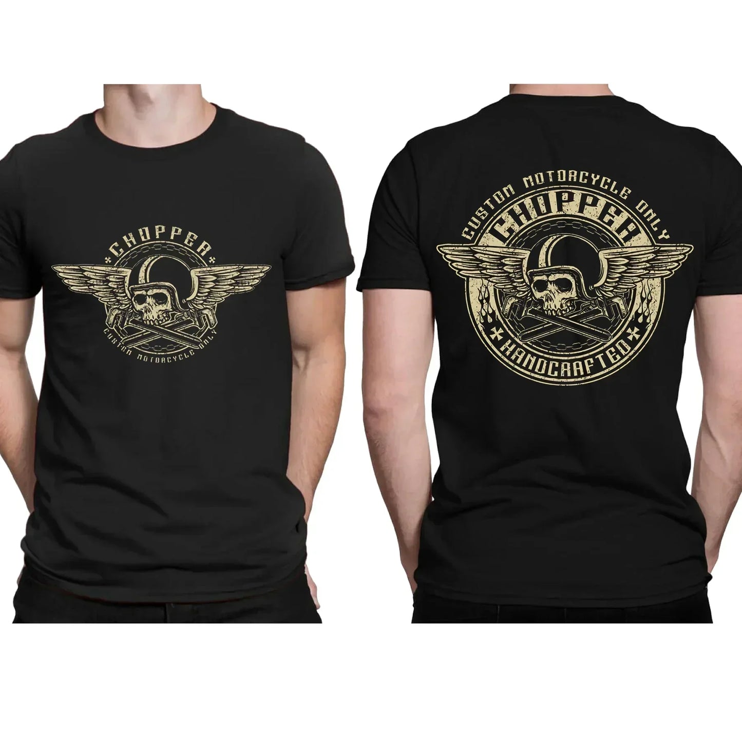 Black Essential Motorcycle Speed Junkies T-shirts by RiderOut™